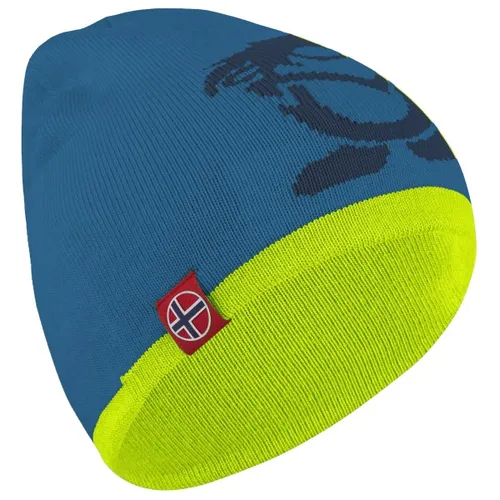 Trollkids - Kid's Troll Beanie - Mütze Gr 52-56 cm - 6-12 Years blau