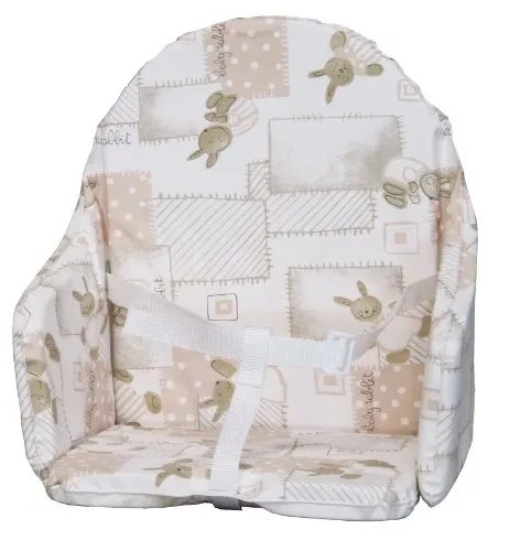 Bambisol Sitzauflage, mit Gurt, Hasen-Motiv