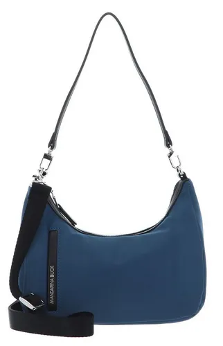 Mandarina Duck Damen Hunter Crossover Tasche, Scuba Blue - Umhängetasche mit Reißverschlusstasche, schickem Logo-Zipper und abnehmbarem, verstellbarem Schulterriemen – ideal für stilvolle Abenteuer.