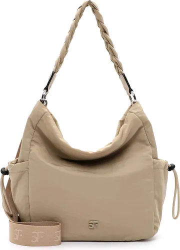 SURI FREY Beuteltasche SFY Abby - Beuteltasche aus Feinsynthetik, mit längenverstellbarem Umhängeriemen und Reißverschluss. Ideal für selbstbewusste Frauen, die Ordnung und Stil schätzen.