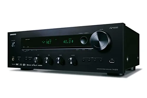 Onkyo TX-8270 Bluetooth Receiver, Schwarz in schwarz von Onkyo
