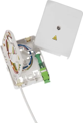 Corning FTTH-Anschlussdose UU003645908, weiß