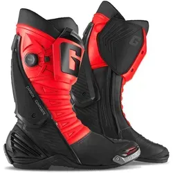 Gaerne GP1 LS Motorrad Stiefel, schwarz-rot, Größe 46 von Gaerne