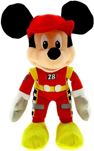 Disney Mickey Mouse Kuscheltier Maus, Minnie / Micky Mouse und die flinken Flitzer, Stofftier, Mickey-Fan, Kollektion, Geschenke