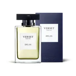 Verset Eau de Parfum für Männer Dylan 100ml - Eau de Parfum mit frischem, prickelndem Duft, ideal für den sinnlichen und rebellischen Mann. Hohe Zitrusnoten kombiniert mit Jasmin und holziger Basis für ein Gefühl von Freiheit.