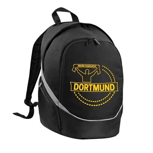 multifanshop Rucksack in schwarz von Multifanshop