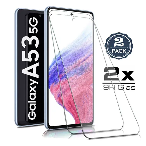2x Für Samsung Galaxy A53 5G - Panzerfolie Displayschutz Glas Schutzglas