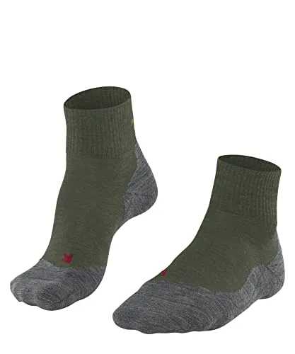 Falke TK5 Wander Short Herren Trekking Kurzsocken 46-48 - Sportsocken mit hochwertiger Merinowollmischung für exzellenten Tragekomfort und Thermoregulation, ideal für Wanderungen bei jedem Wetter.