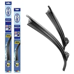 alca® Scheibenwischer passend für OPEL ASTRA G Coupe (03.2000 - 02.2005) SUPER FLAT Flachbalkenwischer