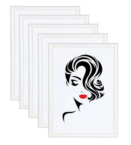 IDEAL TREND Bilderrahmen 3er 5er Set Classic Leichter Kunststoff Bilder Foto Rahmen Poster Sc