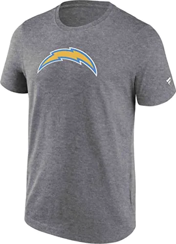 Fanatics - NFL Los Angeles Chargers Primary Logo Graphic T-Shirt Farbe Grau, Größe 3XL