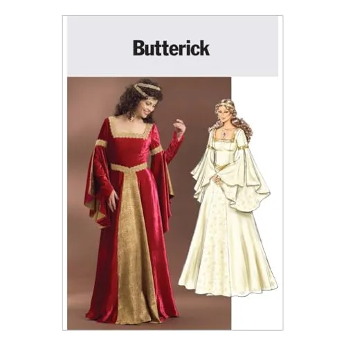 Butterick BTK 4571 AA(6-12) Schnittmuster zum Nähen, Elegant, Extravagant, Modisch