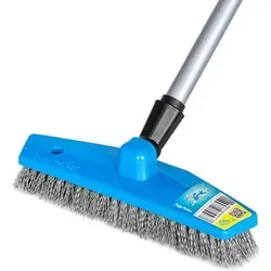 Peggy Perfect Gelenkschrubber mit Metallstiel - Sonstige Reinigungsgeräte, flexibler Gelenkschrubber mit abnehmbarem Metallstiel für müheloses Reinigen in schwer erreichbaren Ecken