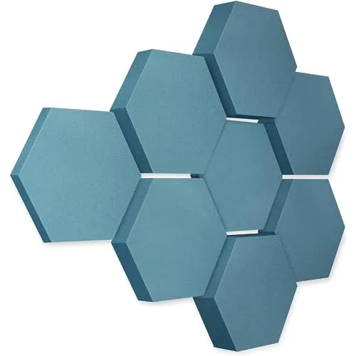 platino24 Schallschutzpaneel Edition LOFT 8 Elemente 3D - Wandpaneele zur Schalldämmung, bestehend aus 8 Akustikelementen, ideal für optimale Raumakustik und ästhetische Gestaltung in modernen Innenräumen.