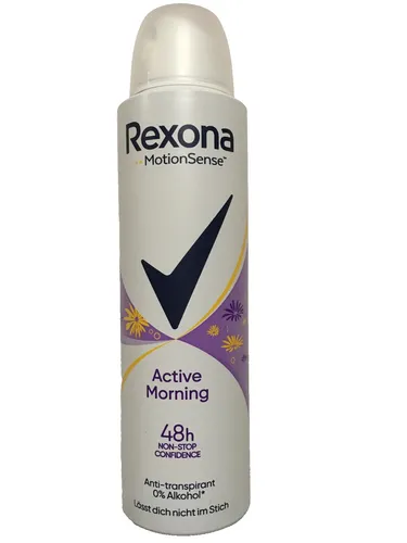 Produktbild Rexona Deospray Anti-Transpirant Active Morning mit 48-Stunden-Schutz 150ml