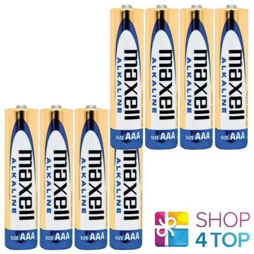Maxell Alkaline Aaa Lr03 Batterien 1.5V Micro Mn2400 NEU 8
