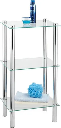 Produktbild WENKO Regal Mod. Yago mit 3 Glasablagen