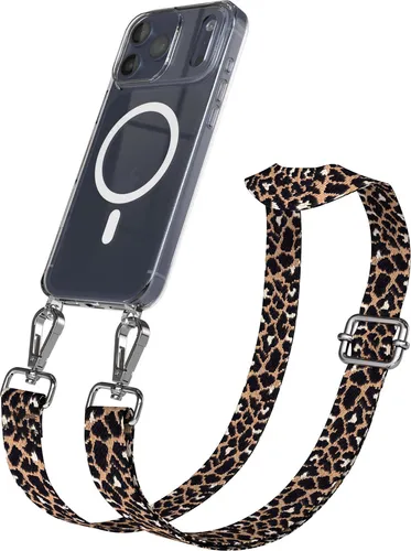 EAZY CASE Handykette - Verstellbares Taschenband für iPhone 17 Pro Max - Handy-Umhängetaschen & Hüllen mit Umhängeband, vielseitig einsetzbar als modisches Accessoire oder praktische Umhängetasche, verstellbare Länge für optimalen Tragekomfort.