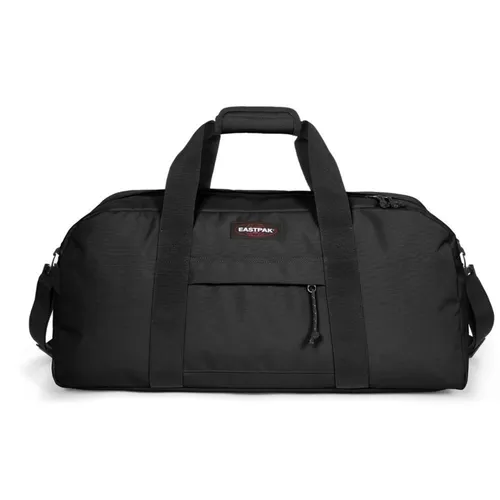 Eastpak Reisetasche Station + Black - Geräumige 58L Reisetasche - Reisetasche aus robustem Polyester mit wasserabweisendem Material. Ideal für Reisen, mit 58 Litern Volumen und vielseitigen Tragemöglichkeiten dank abnehmbarem Schultergurt.