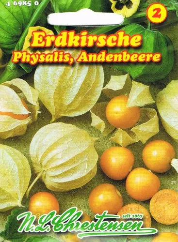 Produktbild Physalis (Andenbeere) Saatgut – aromatische Fruchtpflanze für Garten und Balkon