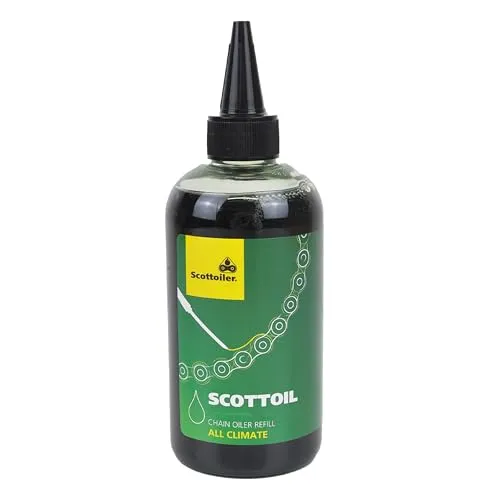 Scottoiler - Scottoil Kettenöl für Motorrad, 250ml biologisch abbaubar grün…