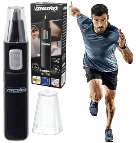 ADLER Mesko Nasentrimmer, Kompaktes Design, Batteriebetrieben