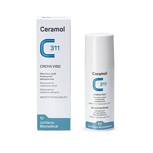 Produktbild Ceramol Crema Viso – Feuchtigkeitspflege für empfindliche Haut