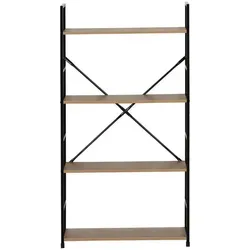 Concept Usine Regal, Braun, Holzwerkstoff, 58x112x23 cm, Wohnzimmer, Regale, Bücherregale