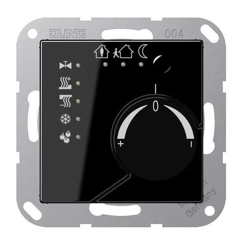 KNX Stetigregler AS 500, A 500 & A plus, schwarz von Jung von Jung KNX Bussystem-Raumtemperaturregler