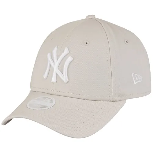 New Era Baseball Cap New York Yankees Beige 9Forty Adjustable für Damen - Stylische Baseballkappe mit verstellbarem Verschluss für perfekten Sitz. Ideal für Freizeit und Sport, aus 100% Baumwolle gefertigt.