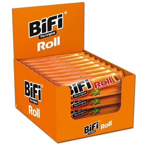 Bifi Roll Snack, Salami im Weizen-Gebäck, 24 Stück von BiFi