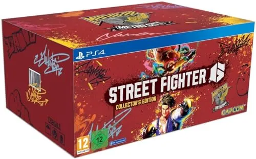Street Fighter 6 - Collectors Edition (PS4) - Exklusive Sammleredition mit einzigartigen Inhalten, perfekt für Fans der legendären Fighting-Game-Reihe.