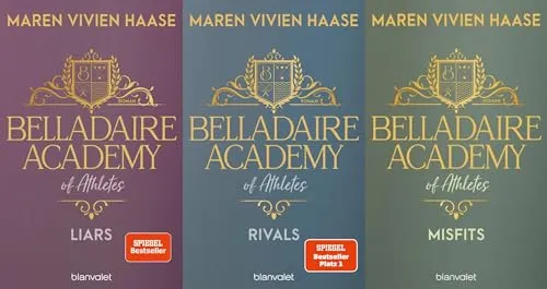 Produktbild Belladaire Academy of Athletes Band 1-3 plus 1 exklusives Postkartenset