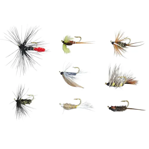 Balzer Edition Fly Nassfliegen-/Nymphensortiment - 8 Fliegen im Set, Nymphen