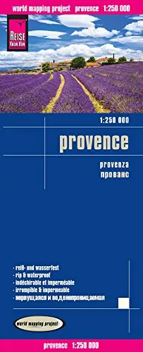 Reise Know-How Landkarte Provence (1:250.000): world mapping project