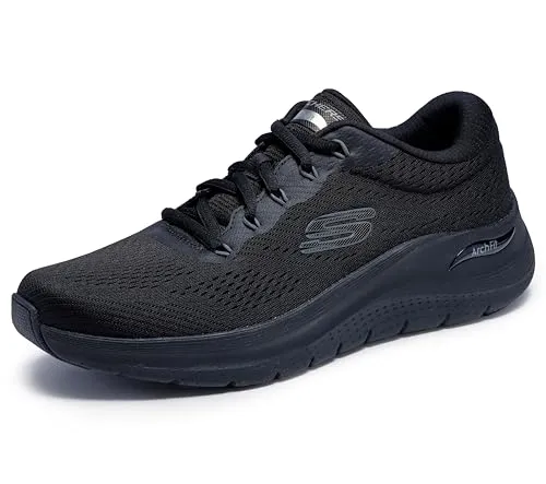 Skechers Herren Arch Fit 2.0 Sneakers, Schwarz, 41.5 EU