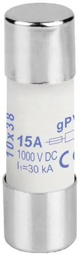 Weidmüller 2827970000 FUSE 10X38 15A 1000 VDC GPV S Feinsicherung 15A Inhalt 1St.