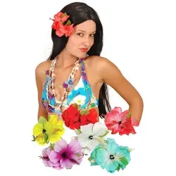 Boland Hawaii-Kostüm Hawaii Haarspange weiß in weiß von Boland