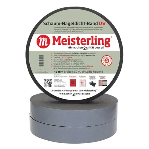Produktbild Meisterling® Schaum Nageldicht-Band UV