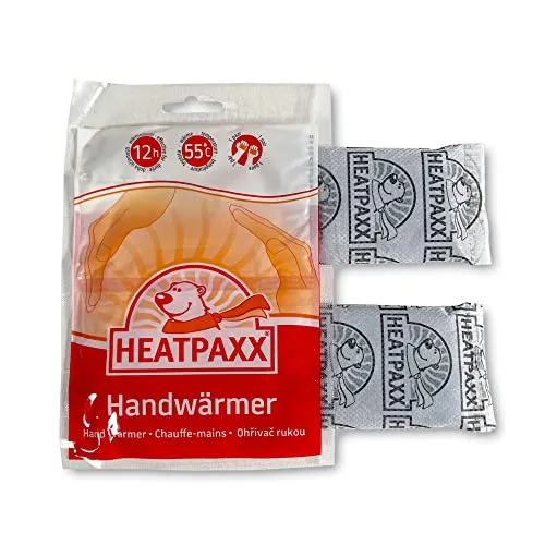 HeatPaxx Handwärmer | 1 Paar | EXTRA WARM | Handliche Taschenwärmer, Wärmekissen für unterwegs | auch gut im Handschuh beim Raynaud Syndrom
