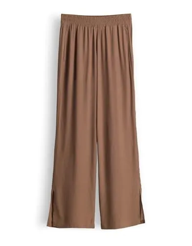 OPUS PANTS Wide Leg Pants Damen Mocca Mousse, 34
