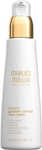 Marlies Möller Luxury Golden Caviar Hair Bath 200 ml - Luxuriöses Haarbad mit Goldenen Kaviar-Extrakt, revitalisiert und nährt trockenes Haar für ein strahlendes Finish.