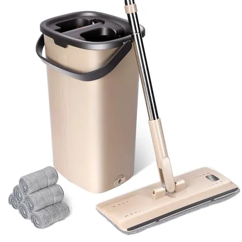 Masthome Wischmopp Set mit Eimer