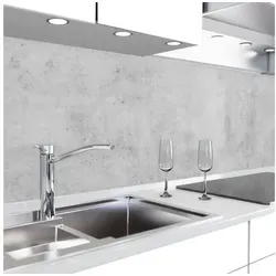 danario Küchenrückwand Folie selbstklebend in grau von danario