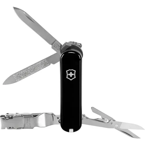 Victorinox Nail Clip 580 - Multitool für perfekte Maniküre und Pediküre - Nagelknipser mit 8 Funktionen, inkl. Nagelfeile und Schere. Kompakt und ideal für unterwegs, vereint Qualität und Stil in einem praktischen Design.