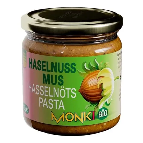 Monki Haselnussmus, geröstet, 330g (1)
