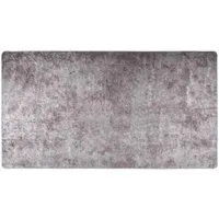 vidaXL Waschbarer Teppich Grau 190x300 cm - Teppich mit rutschfester Rückseite, weich und pflegeleicht, ideal für ein gemütliches Zuhause. Maschinenwaschbar für einfache Reinigung und antibakterielle Eigenschaften.