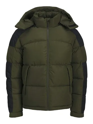 Jack & Jones Funktionsjacke JCOAERO - Regular Fit - Funktionsjacke aus robustem Softshell-Stoff, winddicht und mit abnehmbarer Kapuze. Ideal für Outdoor-Abenteuer in der kalten Jahreszeit. Pflegeleicht und umweltfreundlich dank recyceltem Polyesterfutter.