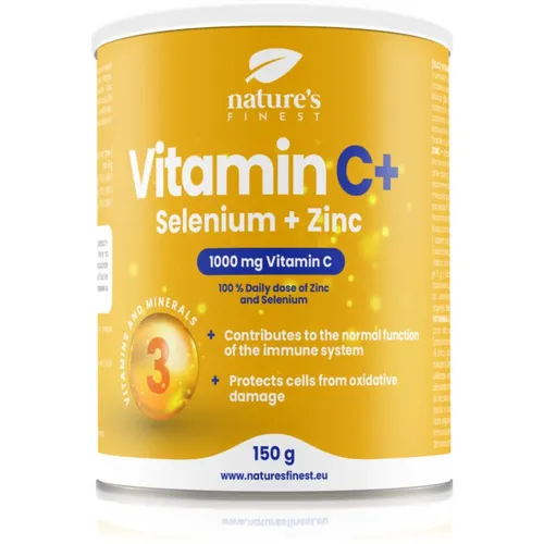 Natures Finest Vitamin C + Selenium + Zinc Pulver mit Vitaminen 150 g