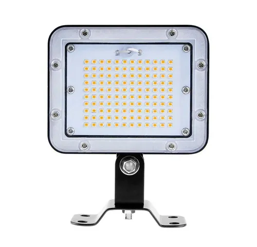 Rosnek LED Flutlichtstrahler 30/60/100W, Warmweiß/Kaltweiß, Wasserdichte, für Hof Garten, LED-Chips, Warmweiß, Weiß, Superhelle Beleuchtung